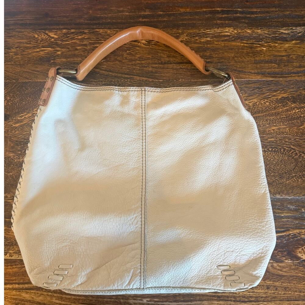Vintage Y2K Lucky Brand Leather Hobo Bag